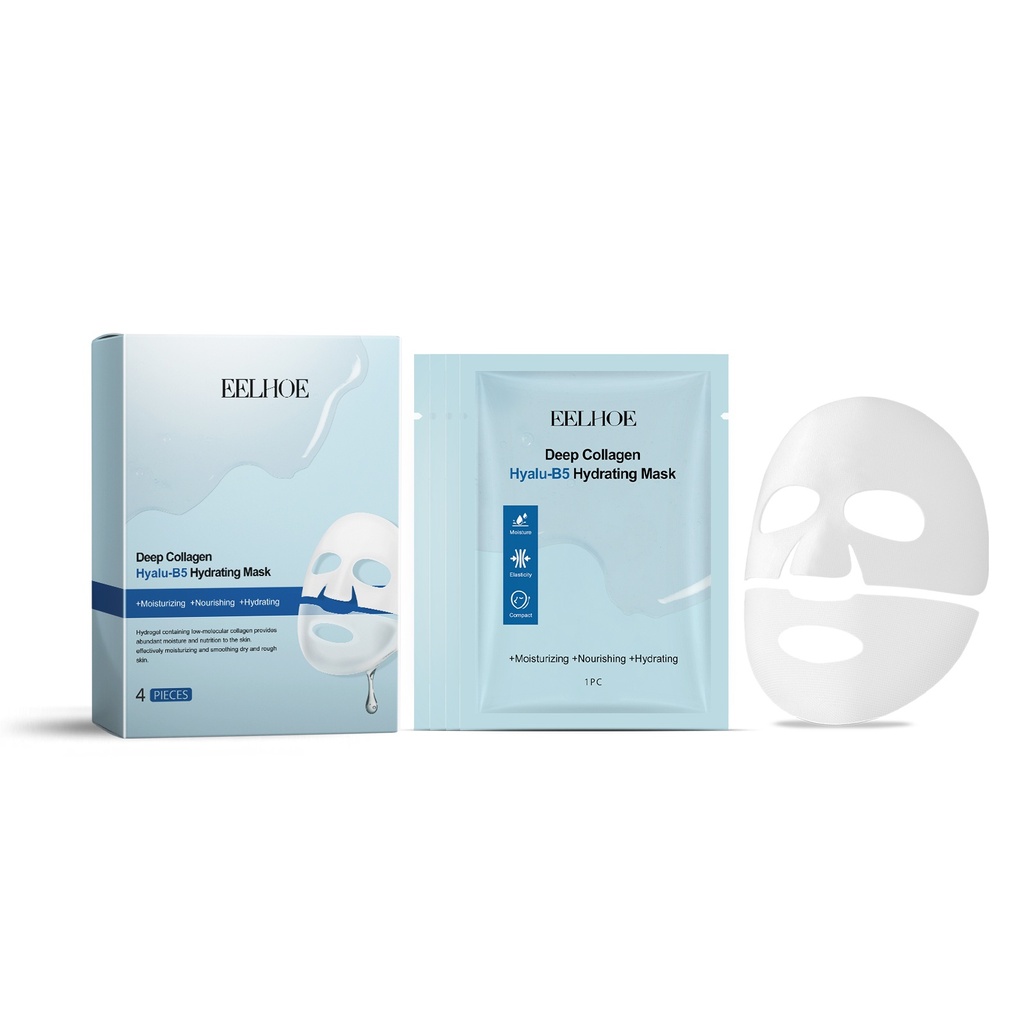 Mặt nạ cấp nước EELHOE Collagen B5 (Bộ hộp) Mặt nạ ba trong một cung cấp nước, dưỡng ẩm,nuôi dưỡng và bảo vệ da mặt