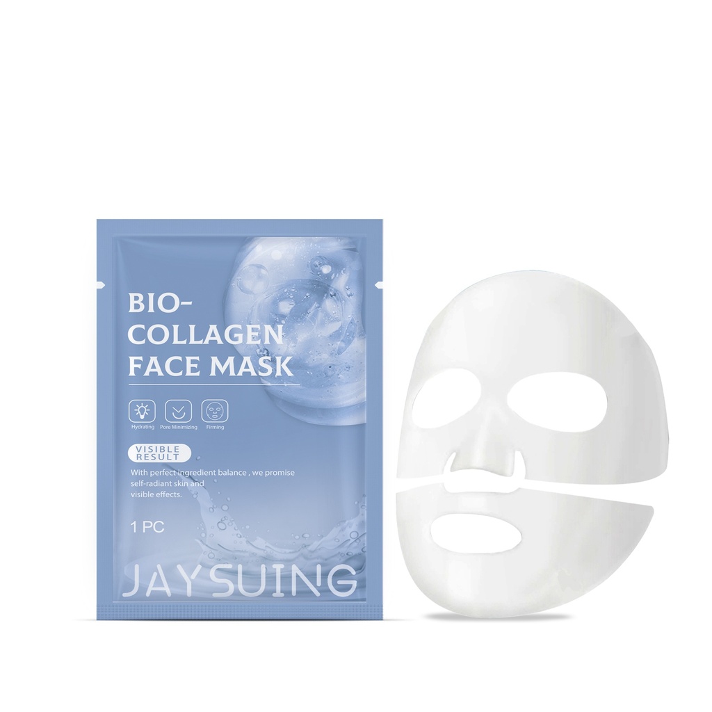 Mặt Nạ Dưỡng Ẩm Collagen Jaysuing Giảm Nếp Nhăn Nhỏ, Cung Cấp Ẩm, Siết Chặt, Dưỡng Ẩm và Cải Thiện Da