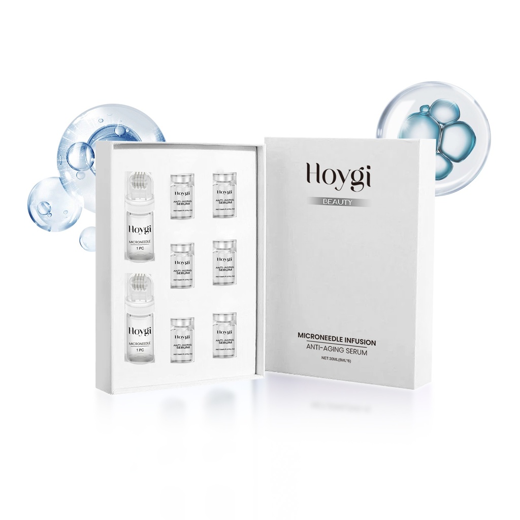 Bộ Chăm Sóc Bằng Con Lăn Mặt Hoygi, Essence Mềm Mại, Dưỡng Ẩm, Căng Bóng, Làm Mịn Nếp Nhăn và Chăm Sóc Da