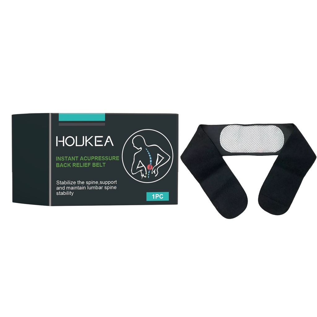 Dây đai giảm đau lưng Houkea Instant Acupressure, giảm đau vai gáy, lưng dưới