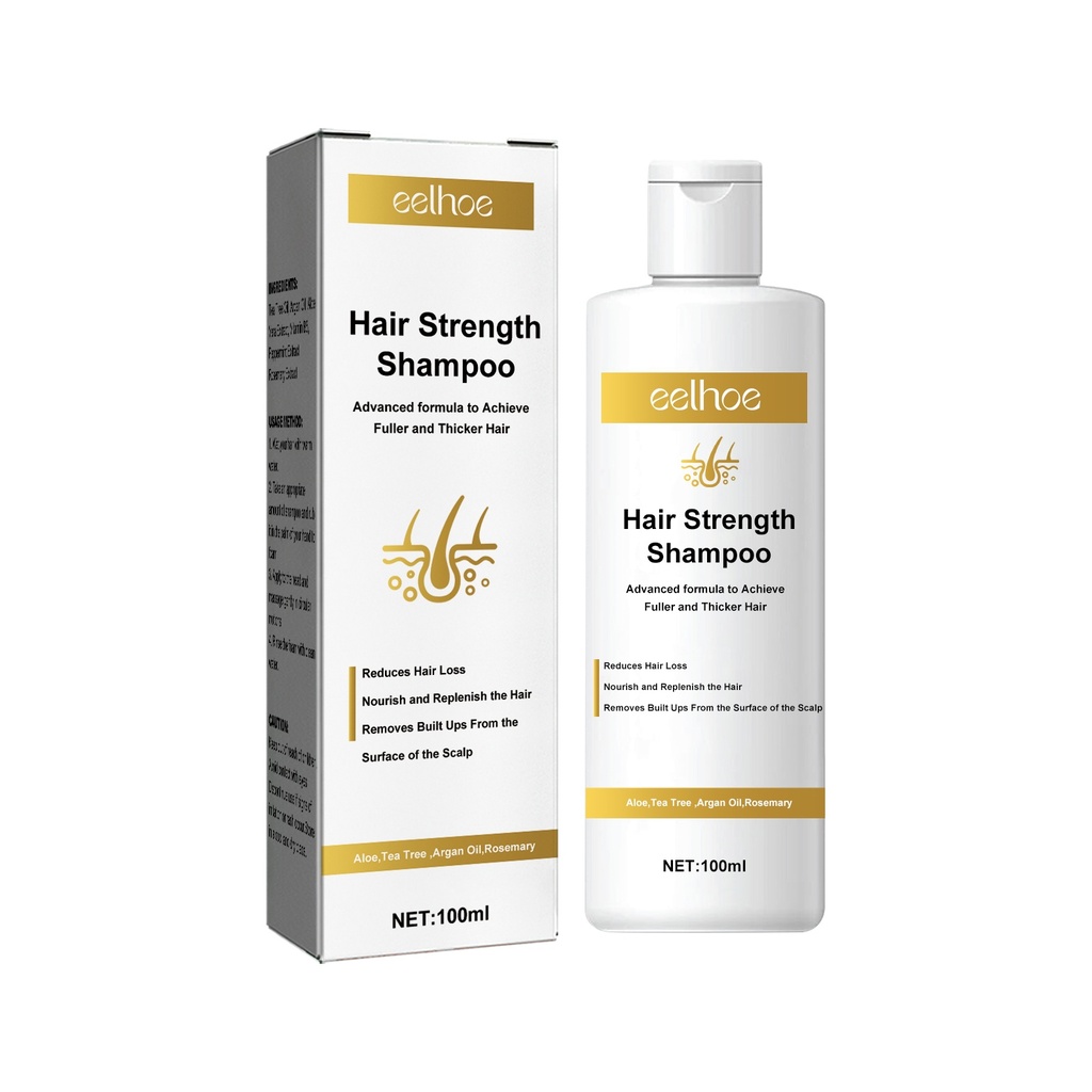 Eelhoe Tight Hair Shampoo Hair Cleansing Massage Scalp To Prevent Loose Tight Hair Roots Strong And Solid Hair Shampoo