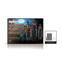 Bộ treo phù thủy và bí ngô Halloween Dowmoo, trang trí bầu không khí cho bữa tiệc bất ngờ Halloween