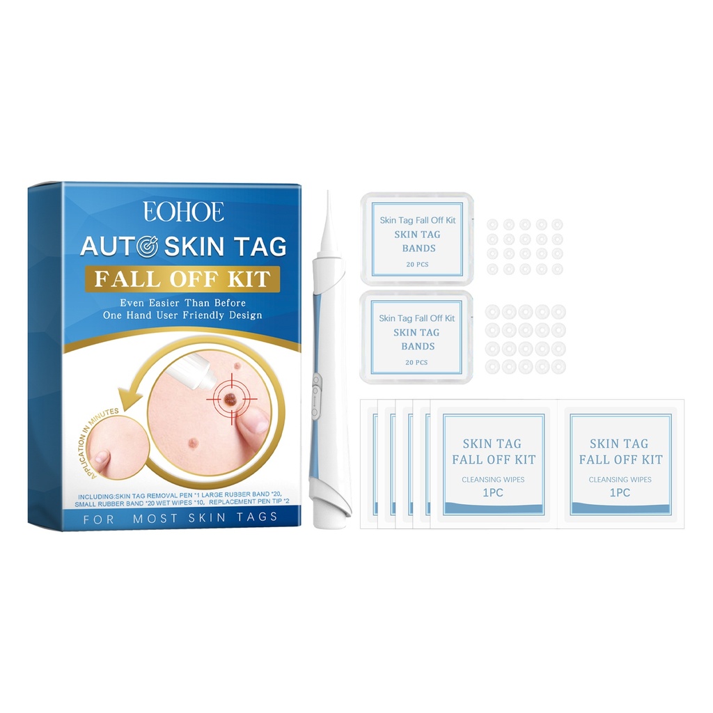 Bộ bút EOHOE Keyu, công cụ đơn giản cho việc chăm sóc da, loại bỏ vết đâm, làm sạch da thịt mềm