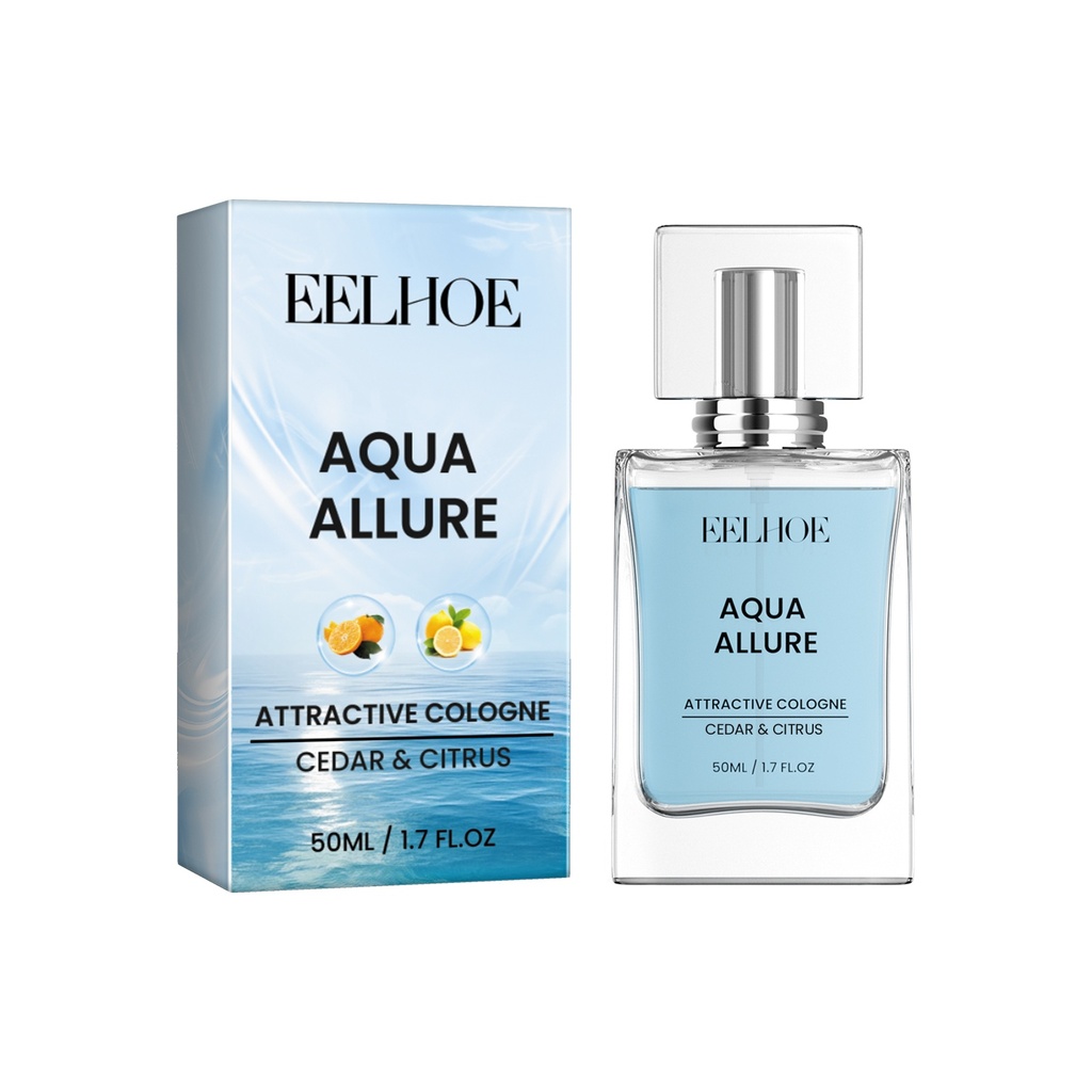 Nước hoa EELHOE Aqua Allure, hương thơm bền lâu cho các cặp đôi, hương thơm tự nhiên và tươi mát mang theo bên mình