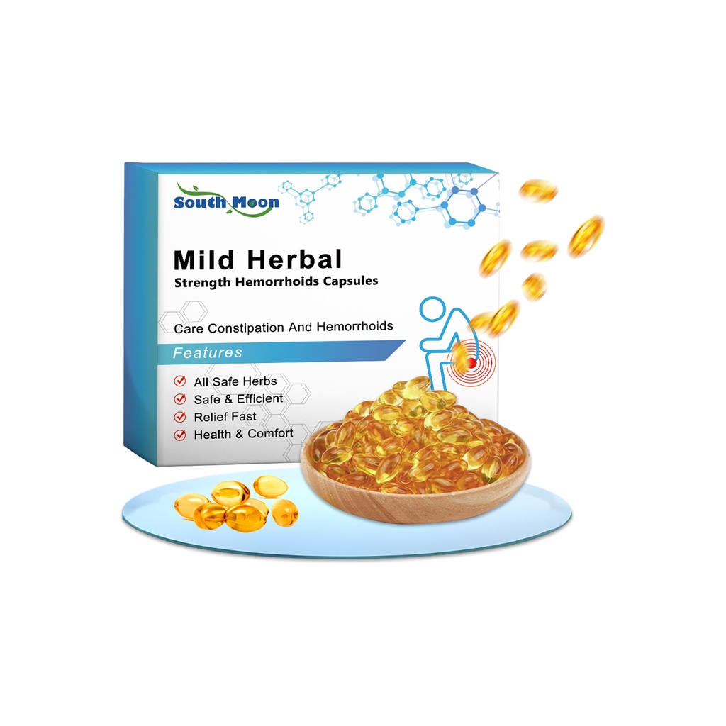 Viên nang hậu môn thảo mộc South Moon, Viên nang giúp nuôi dưỡng nhẹ nhàng cho làn da cơ thể nam giới