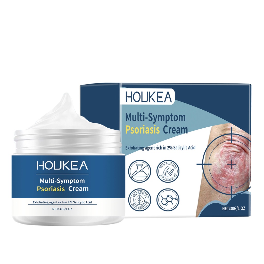 Kem dưỡng da Houkea Kem làm sạch da tay và chân Thiên nhiên với thành phần nhẹ nhàng làm mát và dưỡng ẩm da