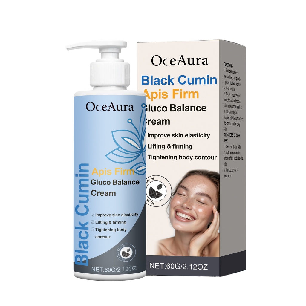 OceAura Kem Dưỡng Ẩm Cơ Thể Làm Dịu, Với Công Thức Nhẹ Massage Giúp Giảm Khô và Căng Da và Làm Mịn và Nâng Cơ