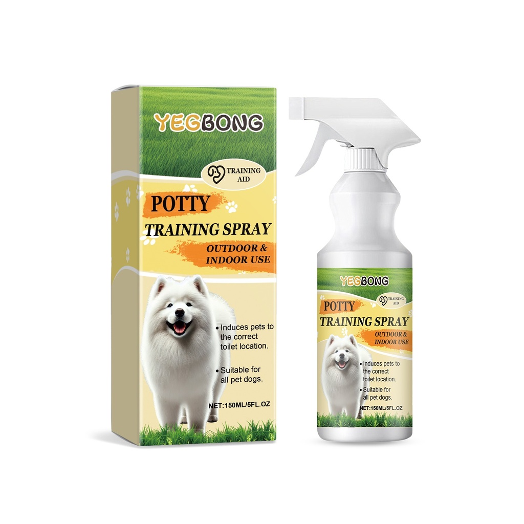 Xịt Huấn Luyện Đi Vệ Sinh Yegbong Phát Triển Chó Mèo Có Hướng Dẫn Vị Trí Tại Nhà Và Ngoài Trời