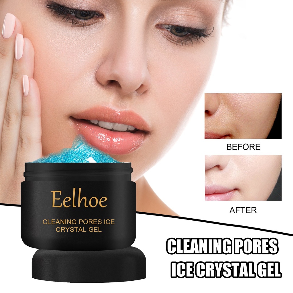 Gel tinh thể nước đá EELHOE Clean Pores, Gel sửa chữa dưỡng ẩm làm sạch lỗ chân lông