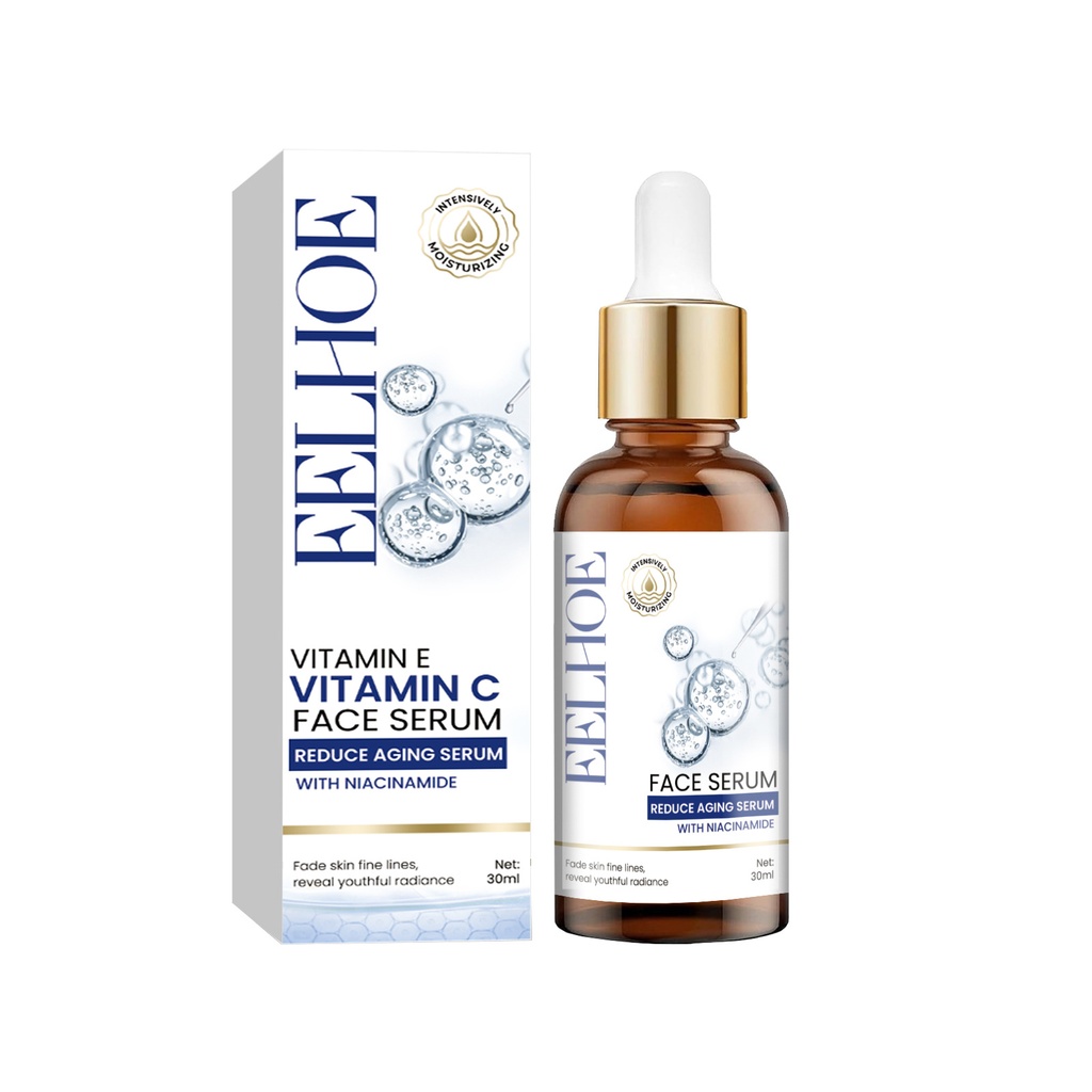 EELHOE Vitamin C Face Serum, Sửa Chữa Da Mặt, Làm Rắn Da Chống Nhăn, Cải Thiện Nếp Nhăn Mịn Và Giúp Da Khỏe Mạnh Hơn