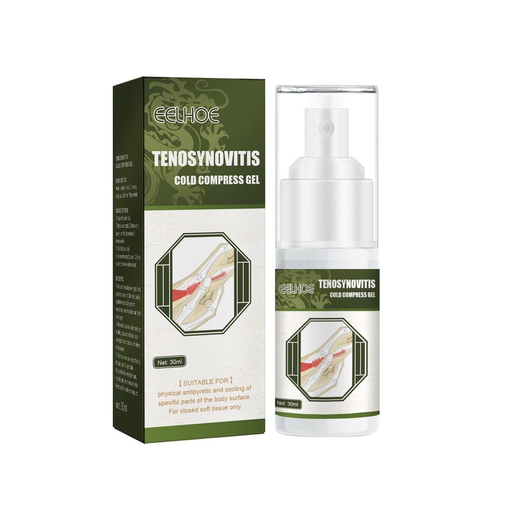 EELHOE Xịt Gel Chườm Lạnh Gân Tendon Massage Cho Cổ Tay Đau Chăm Sóc Khớp