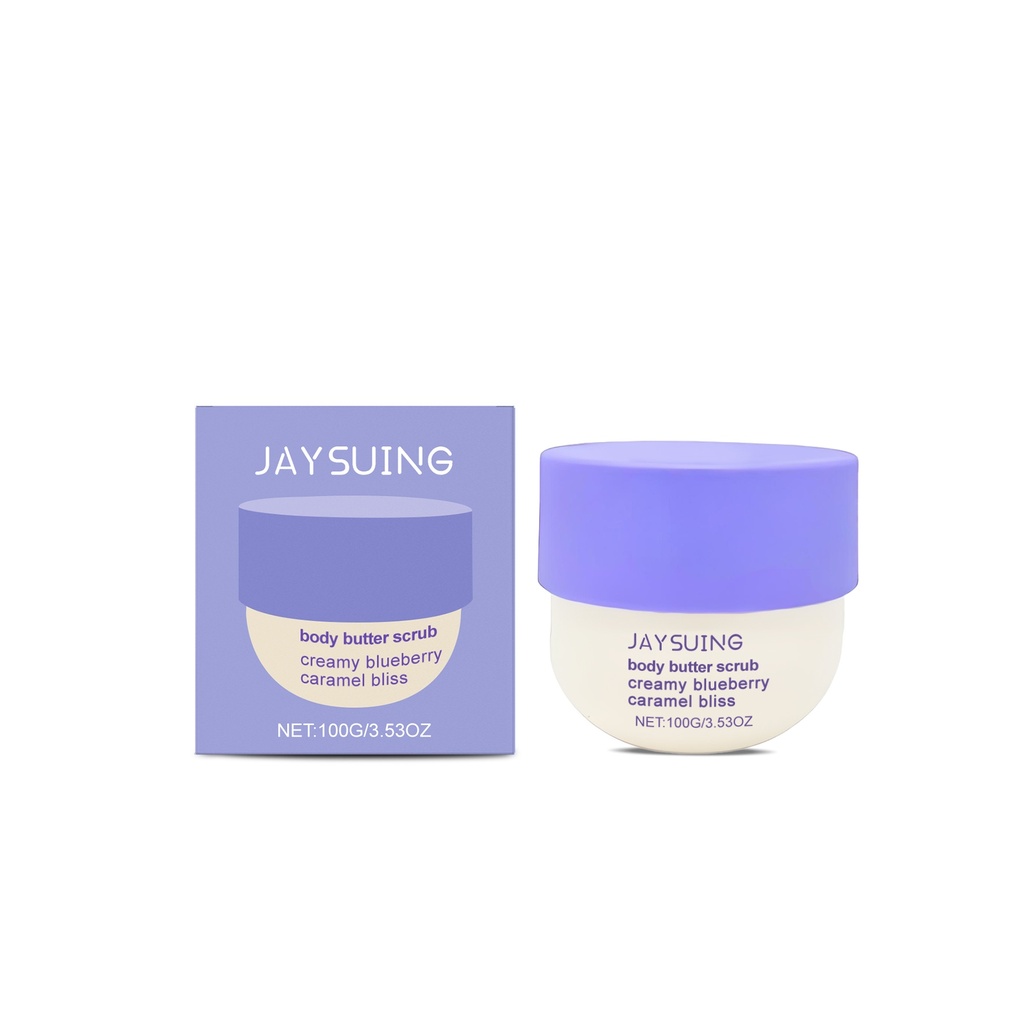 Tẩy Tế Bào Chết Toàn Thân Caramel Việt Quất Jaysuing, Làm Sạch Nhẹ Nhàng Cơ Thể, Tẩy Tế Bào Chết, Dưỡng Ẩm