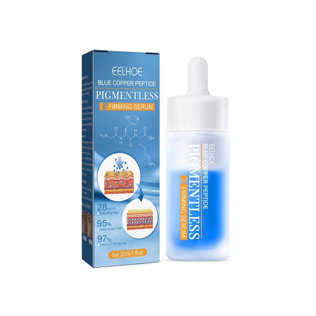 EELHOE Serum Peptid Đồng Xanh Không Màu, Cung Cấp Độ Ẩm Chống Nhăn, Làm Rắn Da Tăng Cường Sự Trẻ Trung
