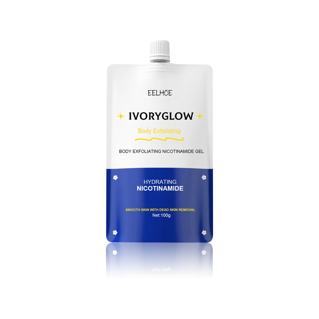 EELHOE Gel Tẩy Tế Bào Chết Nicotinamide, Làm Mờ Melanin Cơ Thể, Làm Sạch Da Chết Sâu