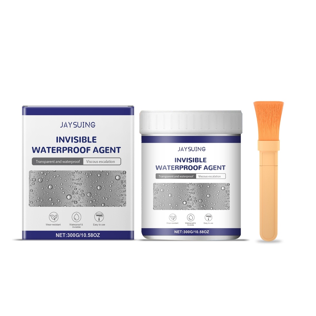 Sơn chống thấm nước cao su trong suốt Jaysuing cho gạch, niêm phong lỗ hở chống rò rỉ và chống mài mòn, trang trí gia dụng