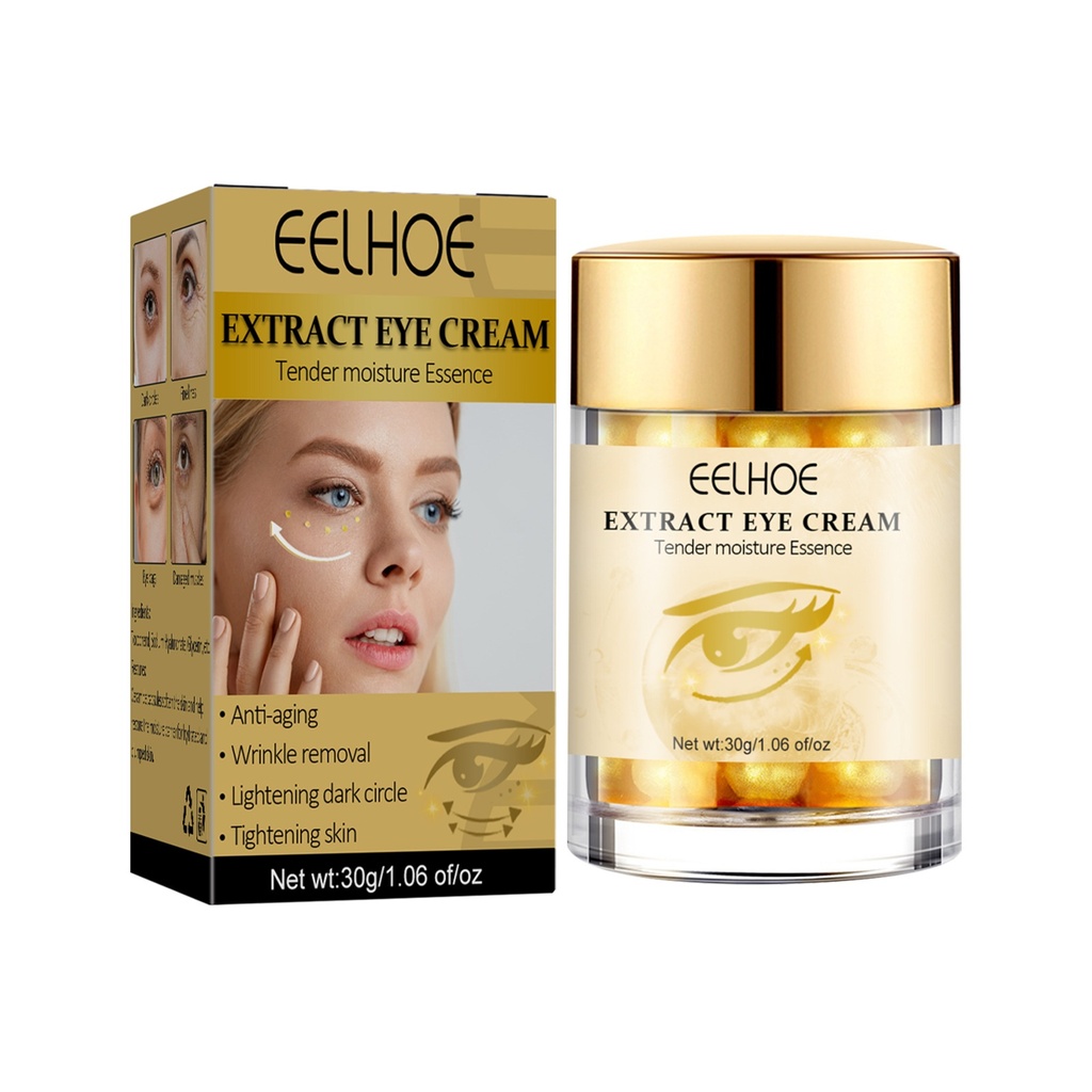 Kem Dưỡng Mắt Eelhoe Gold Revitalizing, Căng Da, Làm Sáng Quầng Thâm và Nếp Nhăn Nhỏ, Nâng Cơ và Căng Da