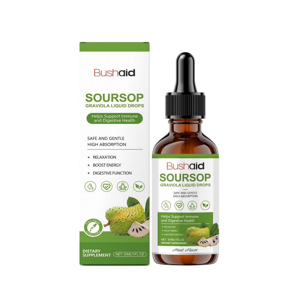 Giọt Bổ Sung Vitamin Ăn Kiêng BushAid Cho Liệu Pháp Cơ Thể