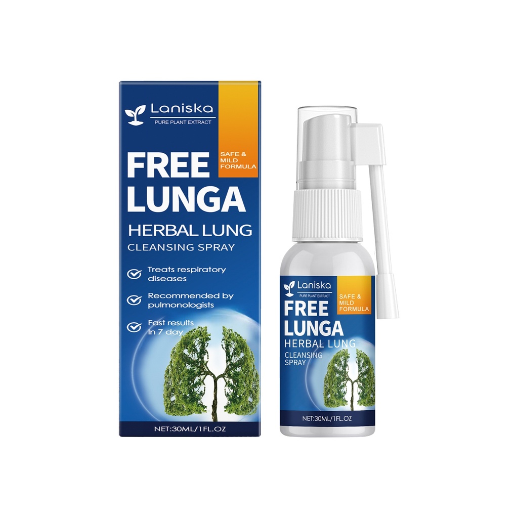 Xịt Thảo Dược Laniska Dưỡng Da Hàng Ngày Điều Trị Tẩy Rửa Nhẹ Nhàng Cung Cấp Dưỡng Chất Thoải Mái Thoải Mái