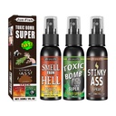 Jue-Fish Xịt Xì (Bộ) Đồ Chơi Lỏng Đùa Giỡn Ngày Cá Tháng Tư, Phép Nhại Đến Từ Thú Vị, Mùi Hôi Bom Cẩu Thả