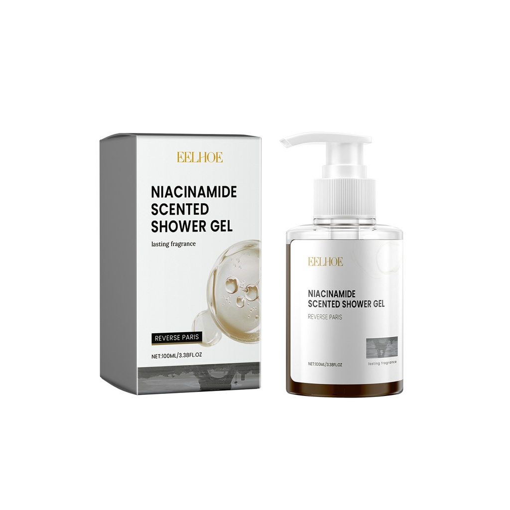 EELHOE Gel Tắm Có Hương Niacinamide, Làm Sạch Cơ Thể Làm Sáng Tông Da, Cung Cấp Độ Ẩm, Sửa Chữa Làn Da