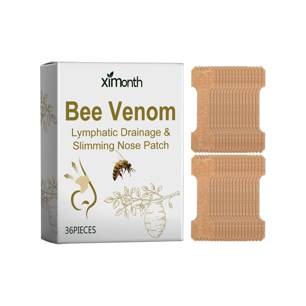 Ximonth Miếng Dán Giảm Cân Nọc Ong, Chăm Sóc Cơ Thể Để Giảm Cảm Giác Khó Chịu  Giảm Cân và Kích Thích Đường Hô Hấp, Miếng Dán Nhựa Nhẹ
