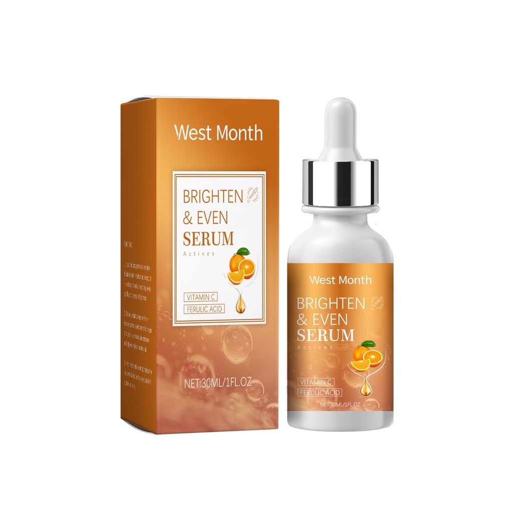 Serum làm sáng Vitamin C West&Month Dưỡng ẩm và cung cấp độ ẩm cho làn da mặt xỉn màu và sáng