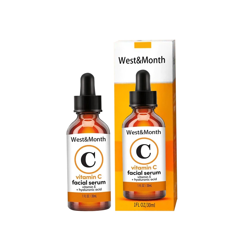 West&Month Serum Vitamin C Cho Mặt, Chống Lão Hóa Làm Mờ Đốm Nâu, Nếp Nhăn Làm Sáng Da