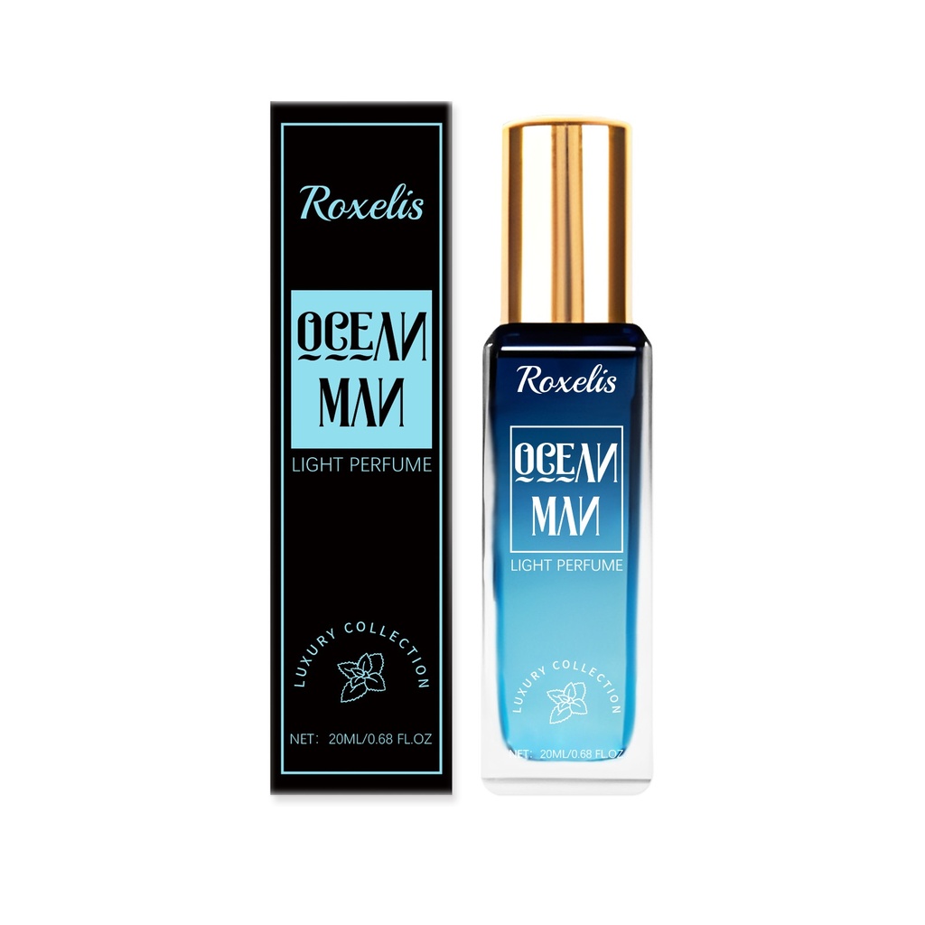 Roxelis Ocean Fresh Luxury Eau De Toilette Hương Nước Hoa Tự Nhiên Thanh Lịch Lãng Mạn Cặp Đôi Hẹn Hò Niche Nước Hoa Xịt Bền Mùi