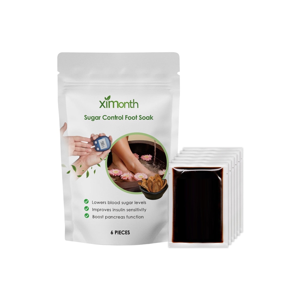 Gói ngâm chân Ximonth, làm sạch nhẹ nhàng và chăm sóc chân cấp ẩm và dưỡng ẩm.