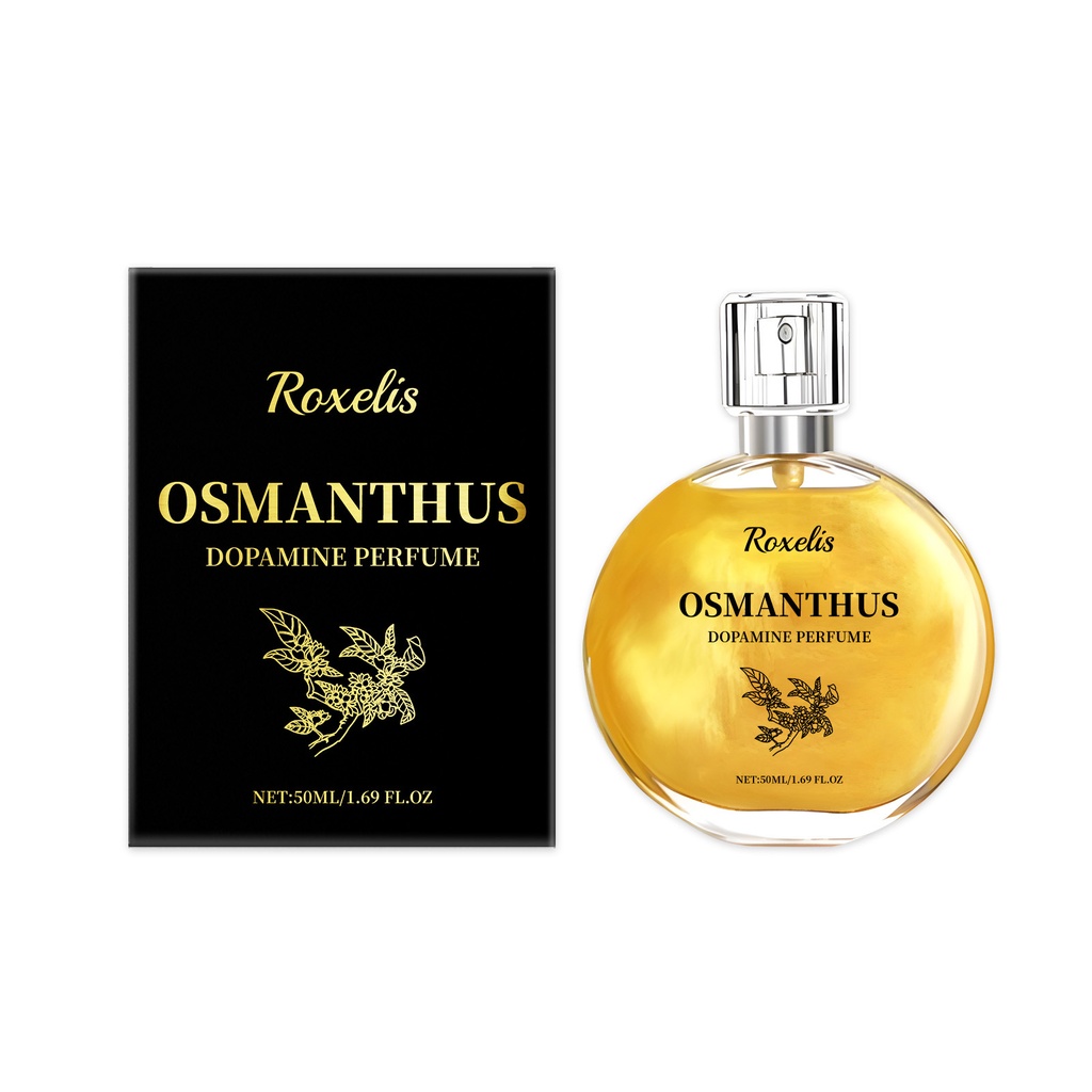 Nước hoa Roxelis Osmanthus Gilt, Hương thơm nhẹ bền lâu, quyến rũ tự nhiên, ẩm mát, Nước hoa xịt sương mịn Osmanthus