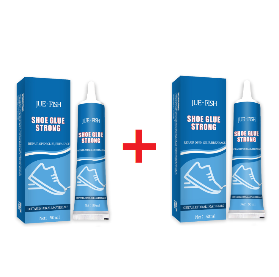 Keo dán giày Jue-Fish mạnh, sửa giày, đế giày, keo đa năng, dán giày thể thao, chống nước.