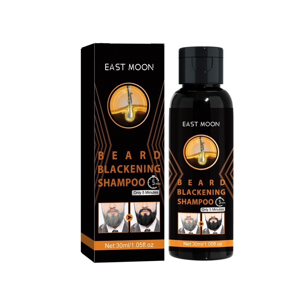 East Moon Shampoo Giải Pháp Làm Sạch Tóc Nam Dưỡng Ẩm Mát Xoa Dịu Điều Trị Tóc Tối Màu