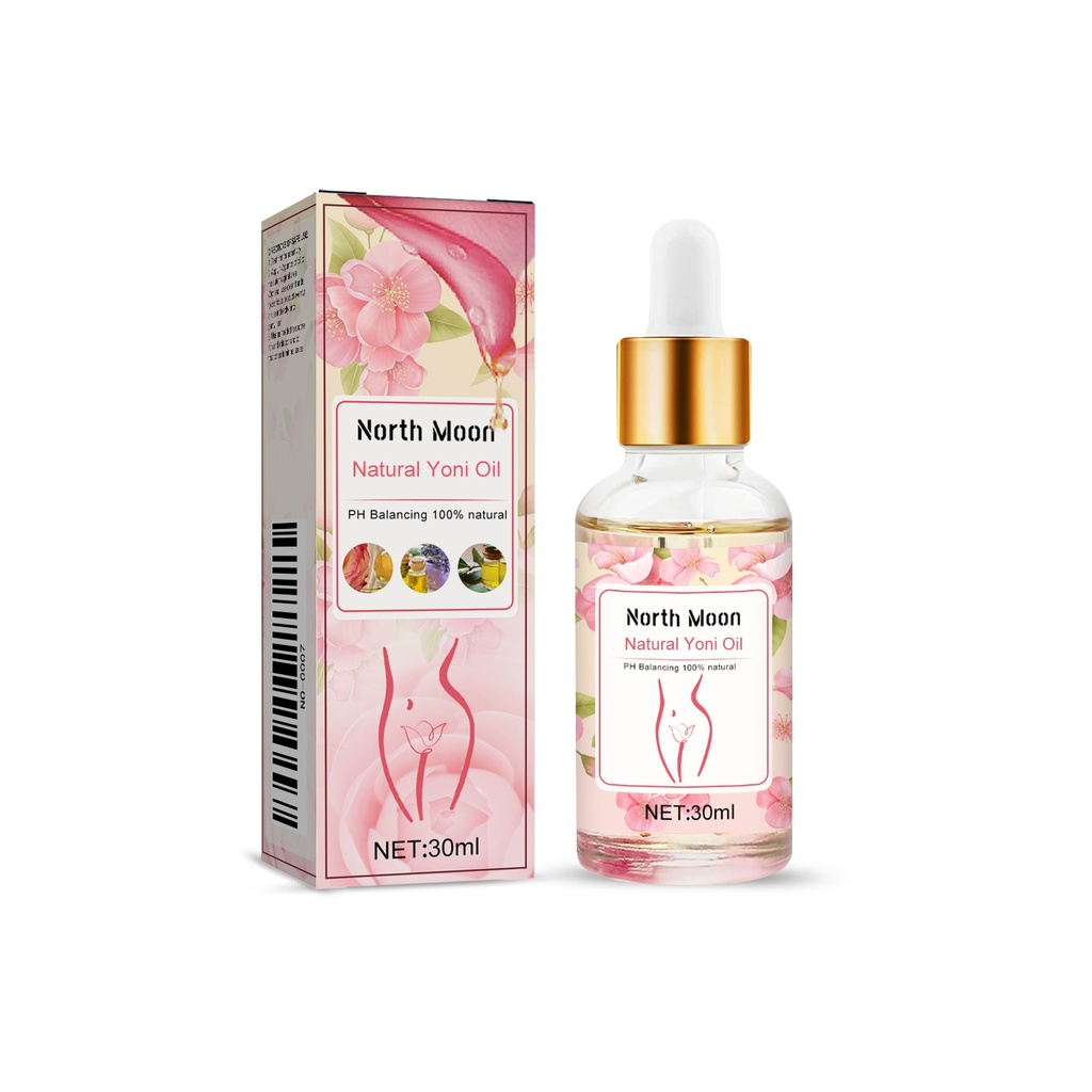 Essence điều trị làm sạch cho phụ nữ North Moon, xà phòng tắm nhẹ làm sạch da cơ thể