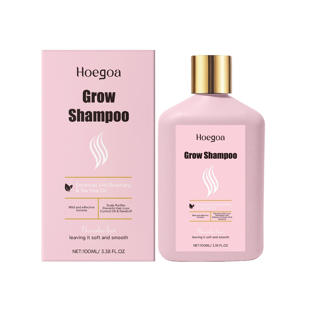 Hoegoa Nourishing Shampoo Improves Dry Hair And Split Ends Refreshing Moisturizing Cleansing Scalp Shampoo