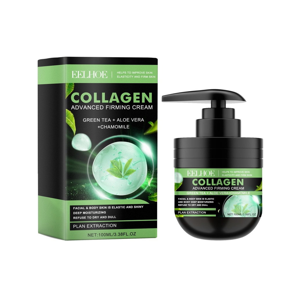Kem làm săn chắc da EELHOE Collagen nâng cao, dưỡng ẩm toàn thân cải thiện da khô thô ráp mịn màng và săn chắc