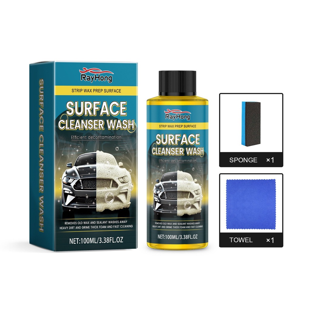 Dung dịch rửa xe Rayhong, công thức nhẹ nhàng không làm hư hỏng sơn xe, dung dịch rửa bảo vệ cho xe ô tô, xe tải, SUV, RV