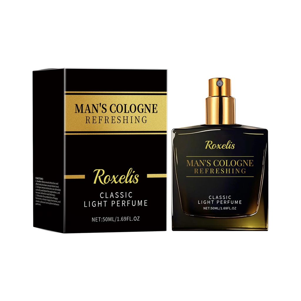 Nước Hoa Nam Cologne Roxelis Nước Hoa Giàu Mùi Hương Pheromone Tỏa Ra Sức Quyến Rũ Nam Tính Niche Di Động