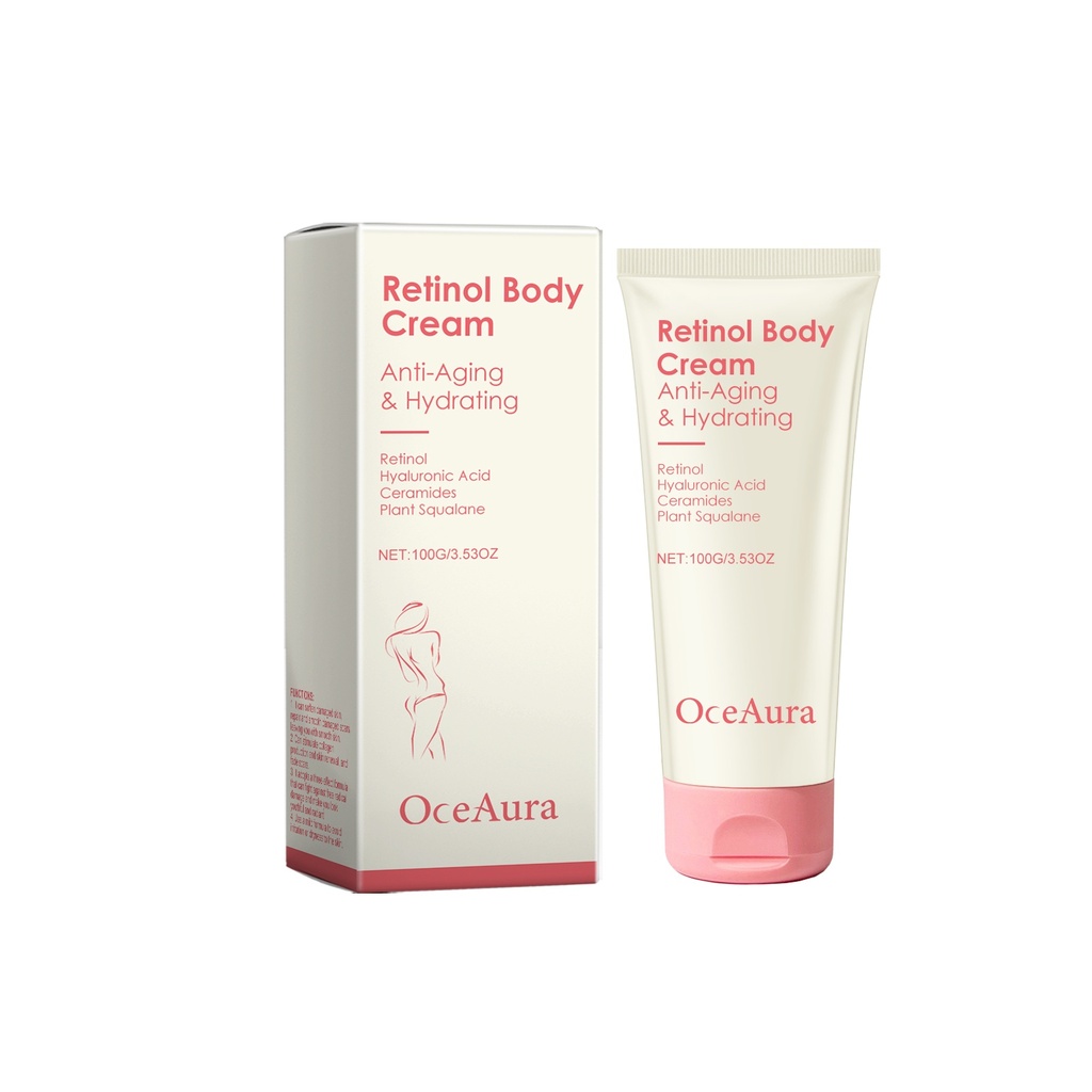 Kem dưỡng cơ thể OceAura Retinol, cung cấp độ ẩm và làm săn chắc, nuôi dưỡng da nhẹ nhàng