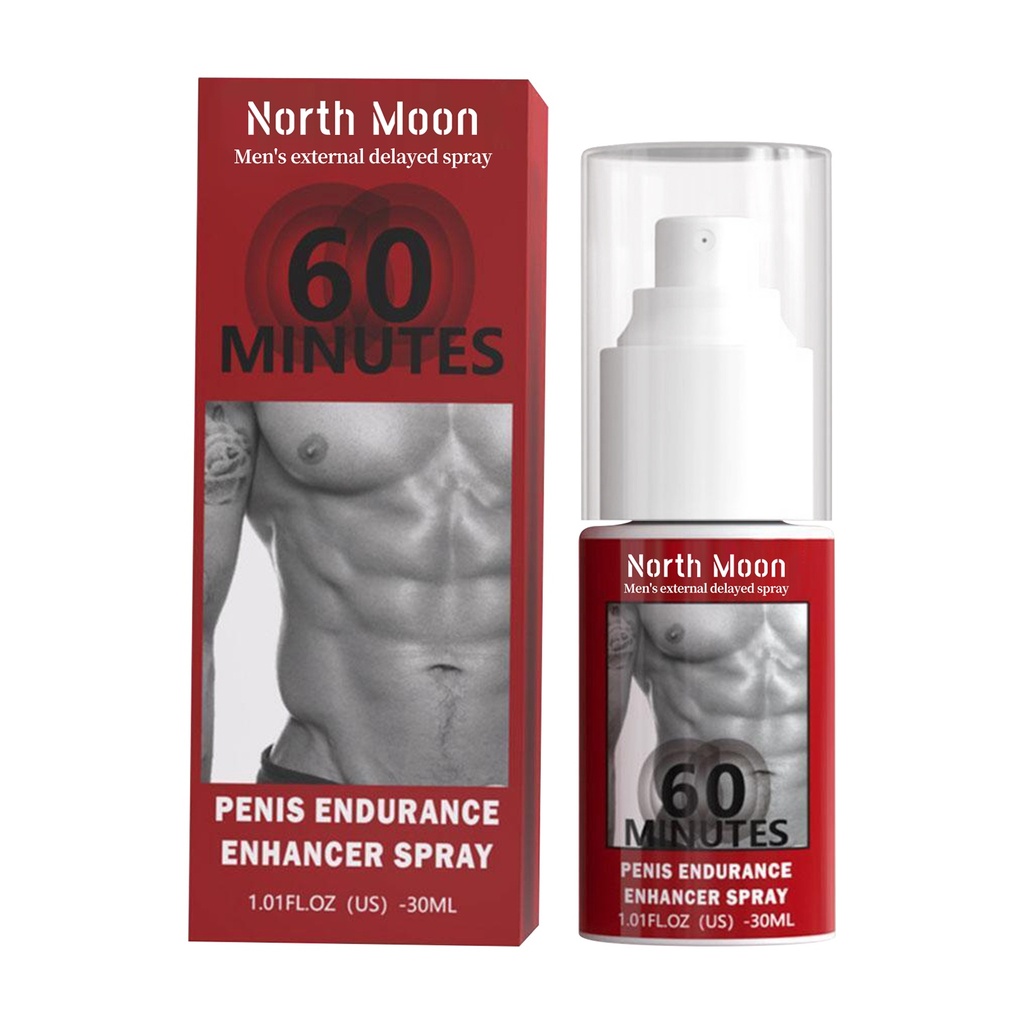 North Moon Men's Treatment Spray, Men's Body Care To Enhance Endurance Moisturizing Treatment Topical Spray
