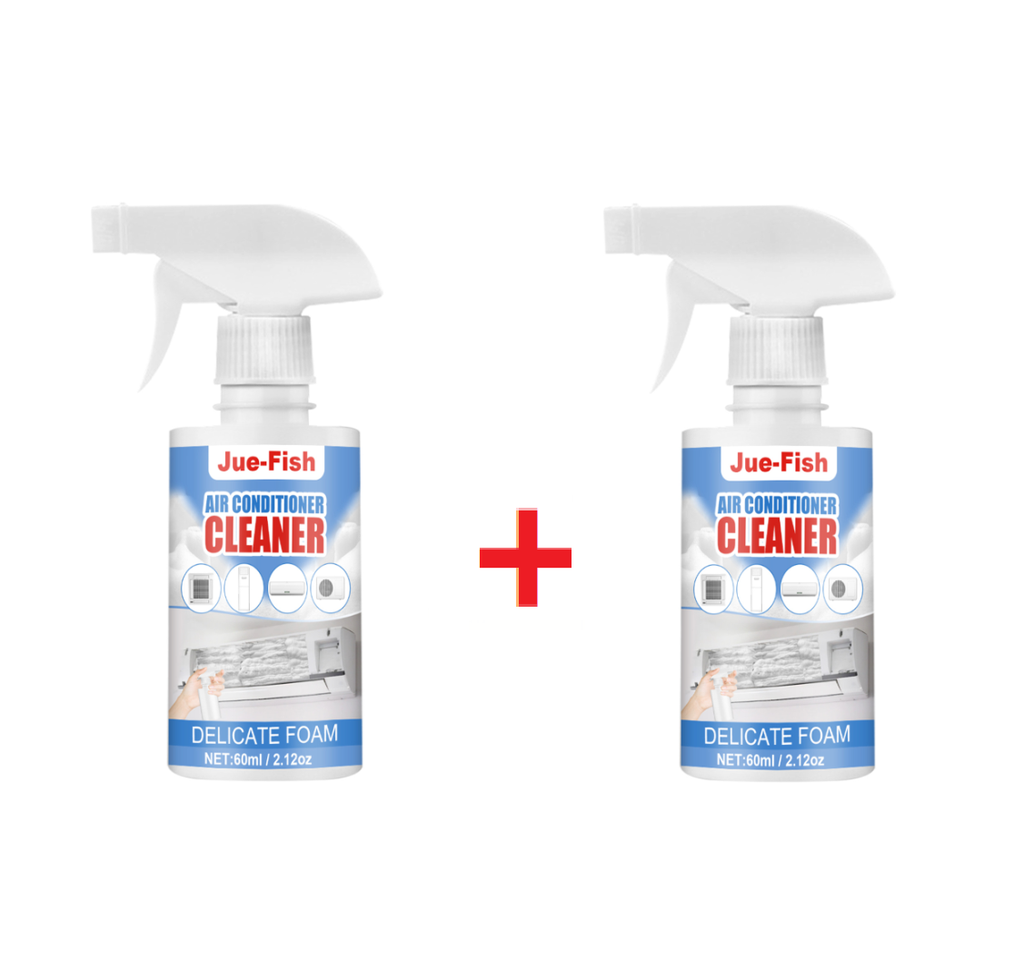 Chất tẩy rửa điều hòa không khí Jue-Fish, treo điều hòa gia đình, không cần tháo rời, tẩy cặn không mùi, làm sạch điều hòa bằng bọt