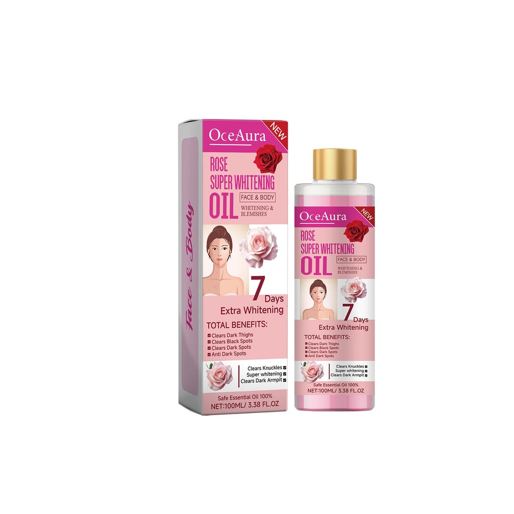 Oceaura Body Essential Oil Pure And Translucent Brightening Body Skin Moisturizing, Soothing And Caring Beauty Essential Oil