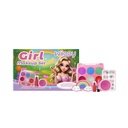 Bộ trang điểm trẻ em Wiieey, có nhiều yếu tố mơ mộng và màu sắc phong phú, cung cấp chăm sóc da nhạy cảm không gây kích ứng