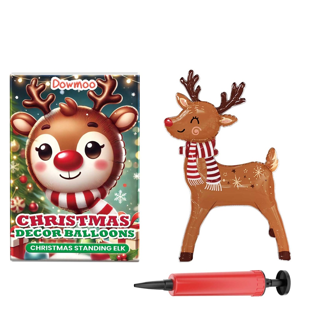 Bóng bay Giáng sinh Dowmoo, Bóng bay ông già Noel tuần lộc Cây Giáng sinh Sắp xếp không khí sự kiện