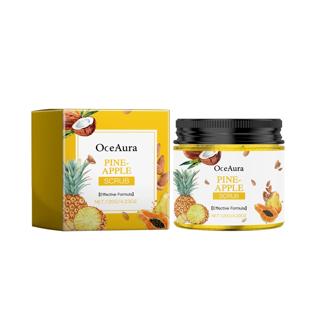 OceAura Body Scrub cấp ẩm dịu nhẹ, làm sạch, cung cấp độ ẩm và tẩy tế bào chết cho da toàn thân