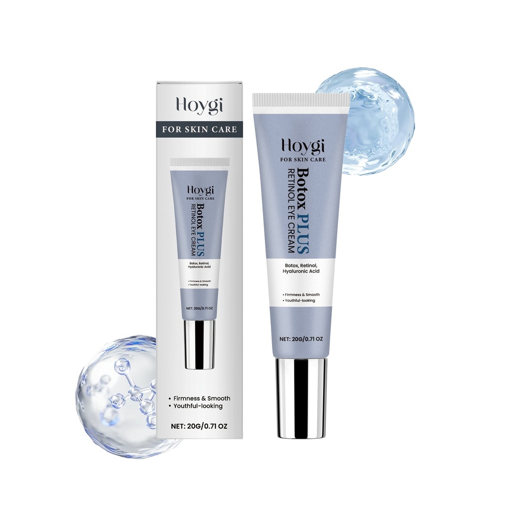 Kem mắt retinol Hoygi, cung cấp độ ẩm và dinh dưỡng cho làn da quanh mắt và nâng cơ cho các nếp nhăn