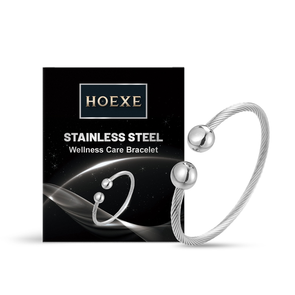 Vòng Tay Mở Bằng Bạc Hoexe, Chăm Sóc Cơ Thể, Thời Trang Thanh Lịch Cho Cuộc Sống Hằng Ngày