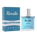 Nước hoa nam Roxelis, bình xịt Eau De Toilette, hương thơm tự nhiên, thanh lịch, để giải phóng sức hấp dẫn trong các buổi hẹn hò