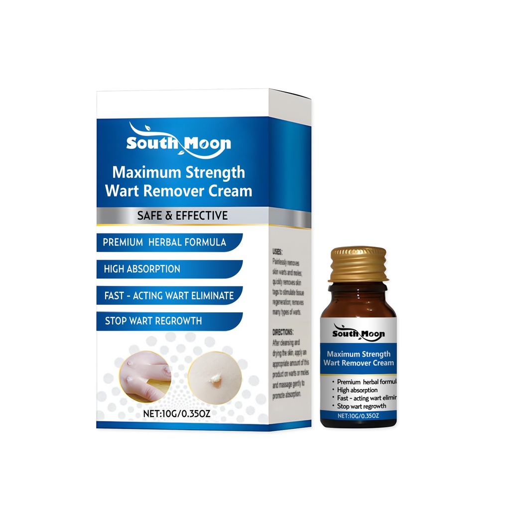 Kem Chăm Sóc Da Thảo Dược South Moon, Nhẹ Nhàng và Có Công Thức, Làm Sạch Keyu Để Làm Mịn Da và Giảm Khó Chịu