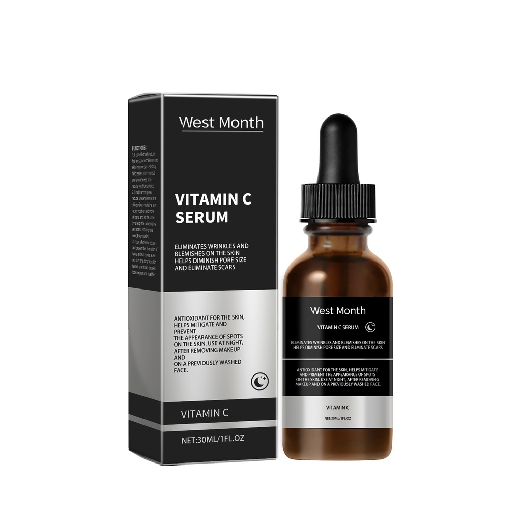 Essence Dưỡng Da Vitamin C West&Month, Cấp Ẩm và Dưỡng Ẩm cho Làn Da Mịn Màng, Thanh Tịnh và Đều Màu