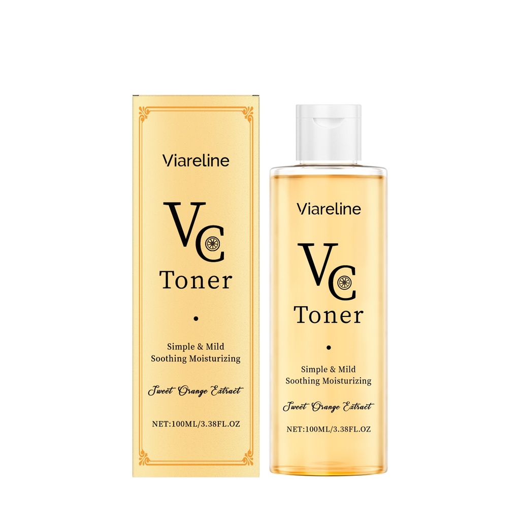 Viareline Toner dưỡng ẩm VC: Cung cấp độ ẩm, làm mới và dễ hấp thụ, khóa nước, làm dịu da